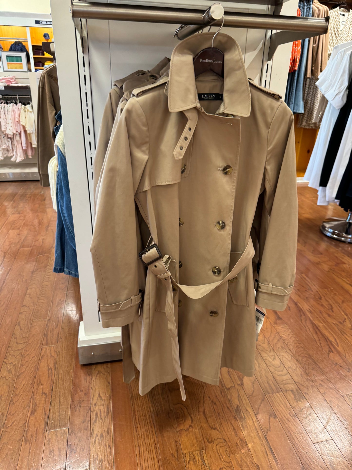 Ralph lauren trench coat