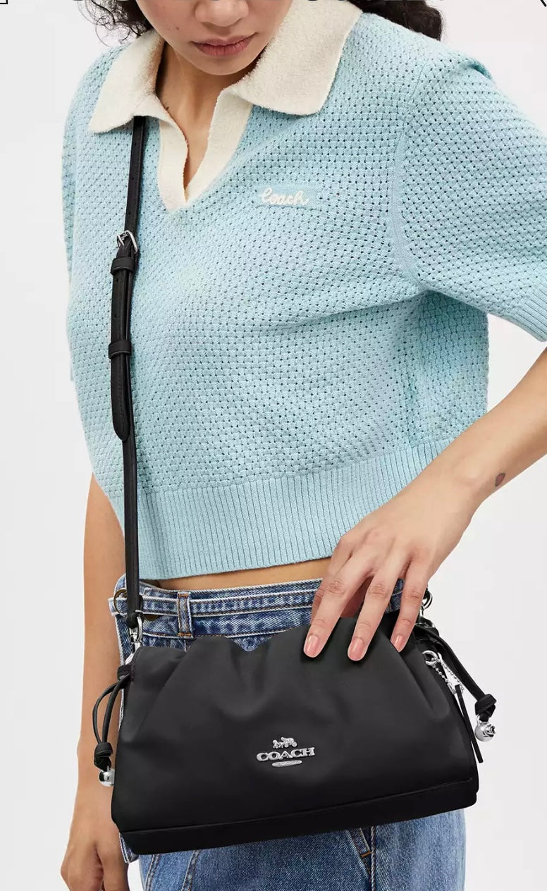Faye Shoulder Bag With Ruching Renkler➡️