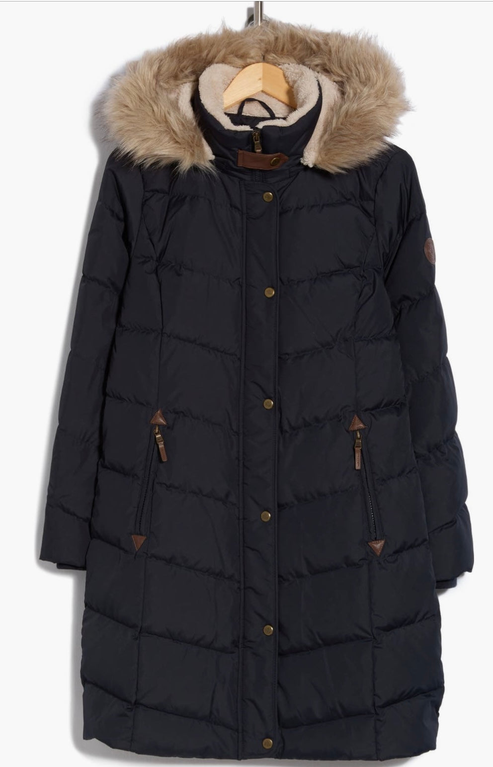 Ralph Lauren Hooded puffer coat