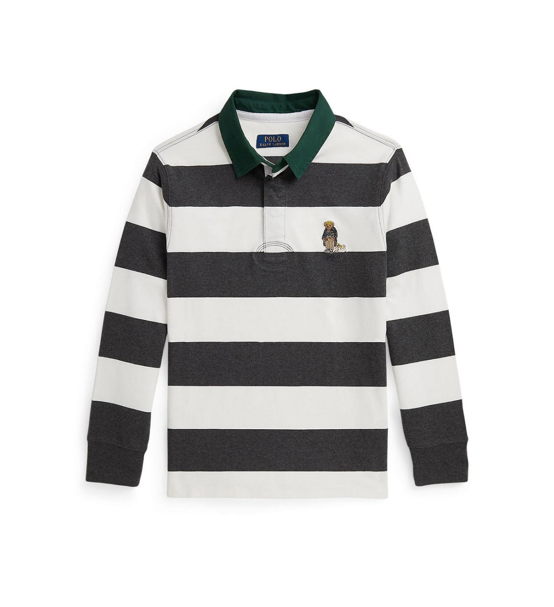Genç bölümü ayıcıklı rugby sweatshirt
