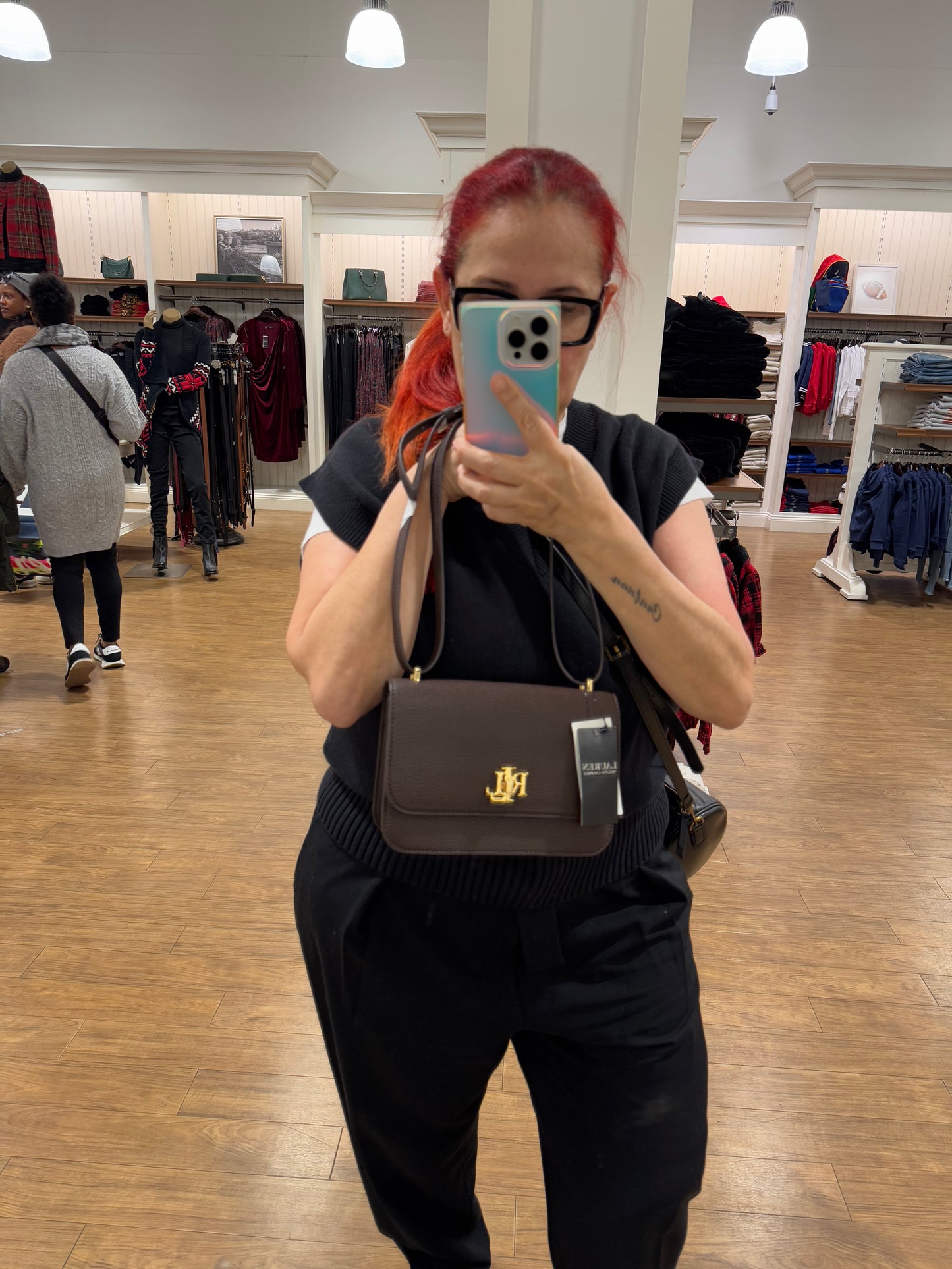 Ralph Lauren omuz/crossbody çanta