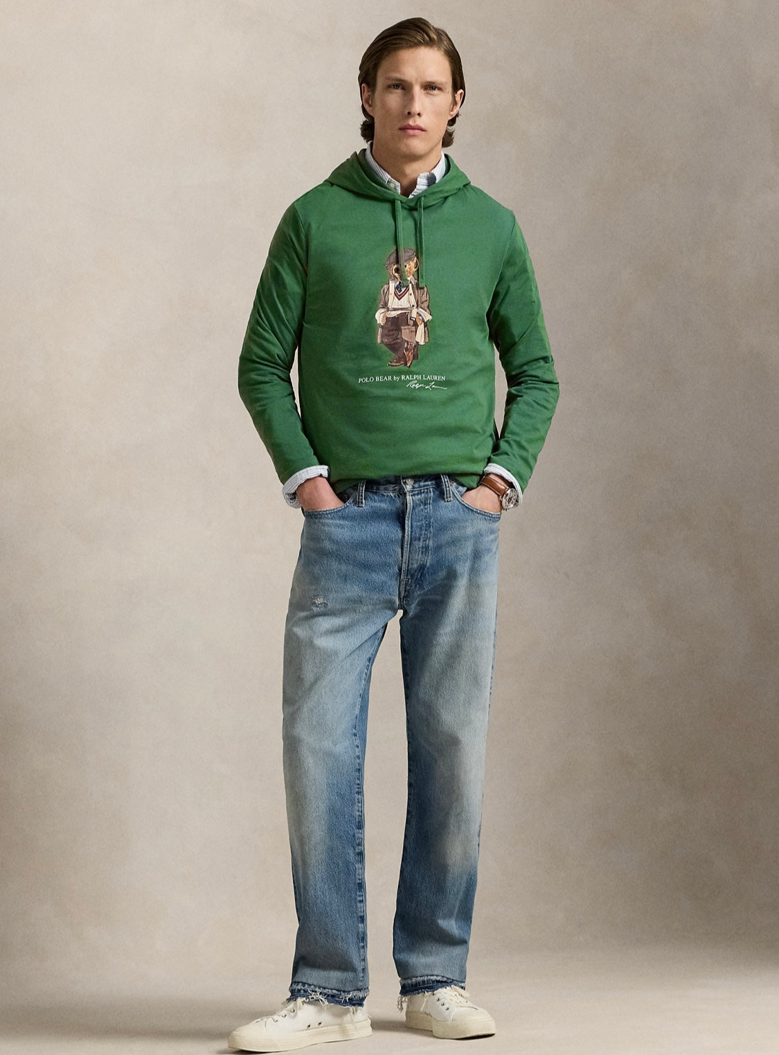 Erkek sweatshirt kapüşonlu