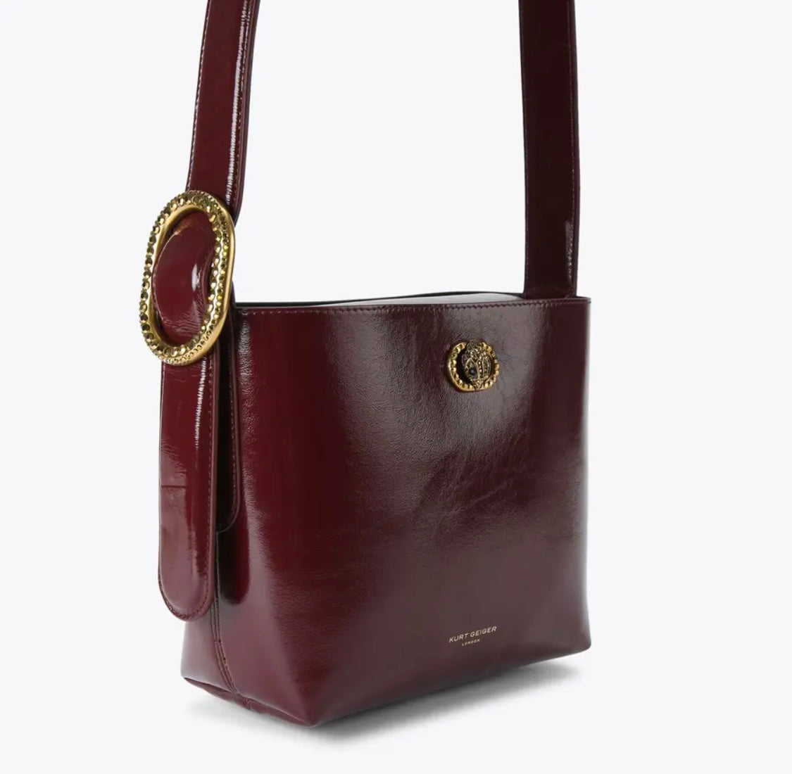 SMALL CHELSEA BUCKET BAG/WINE