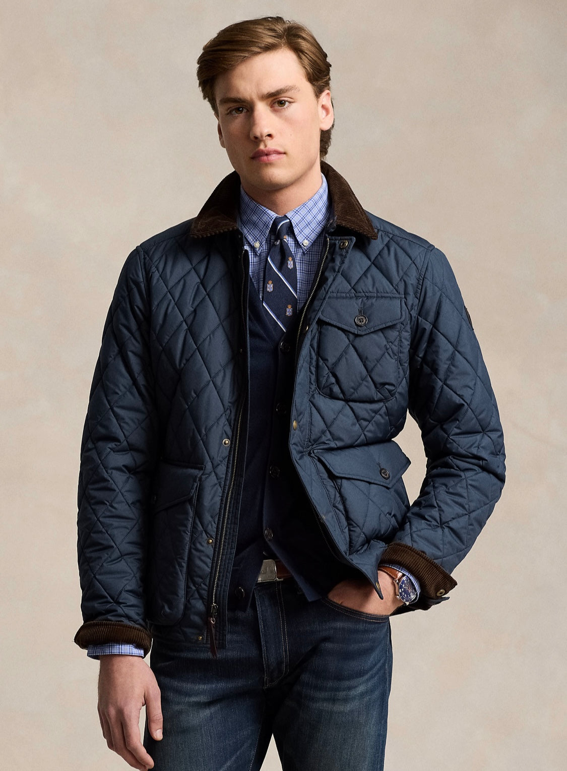 Ralph Lauren kapitone mont