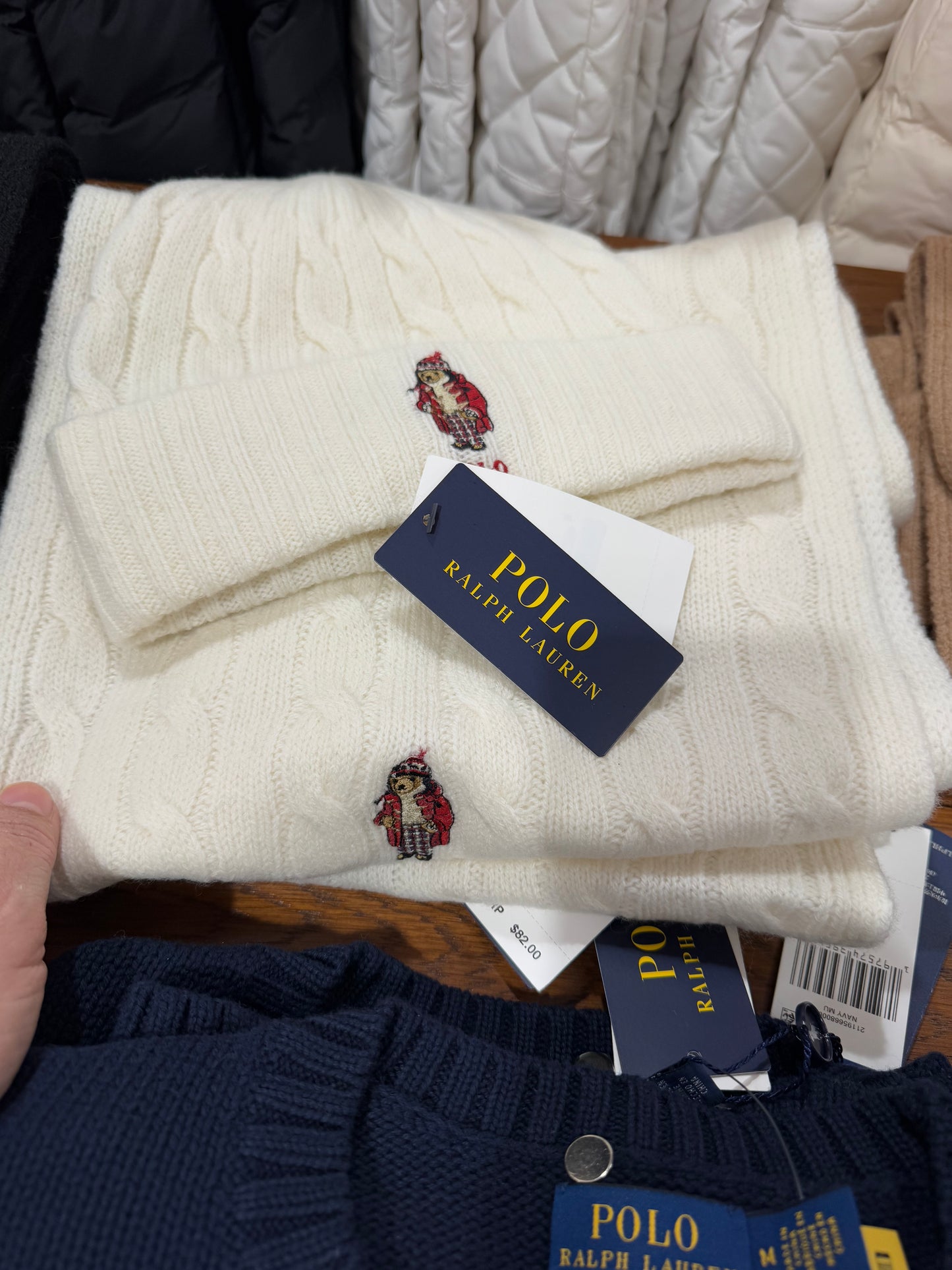 Ralph Lauren yün atkı