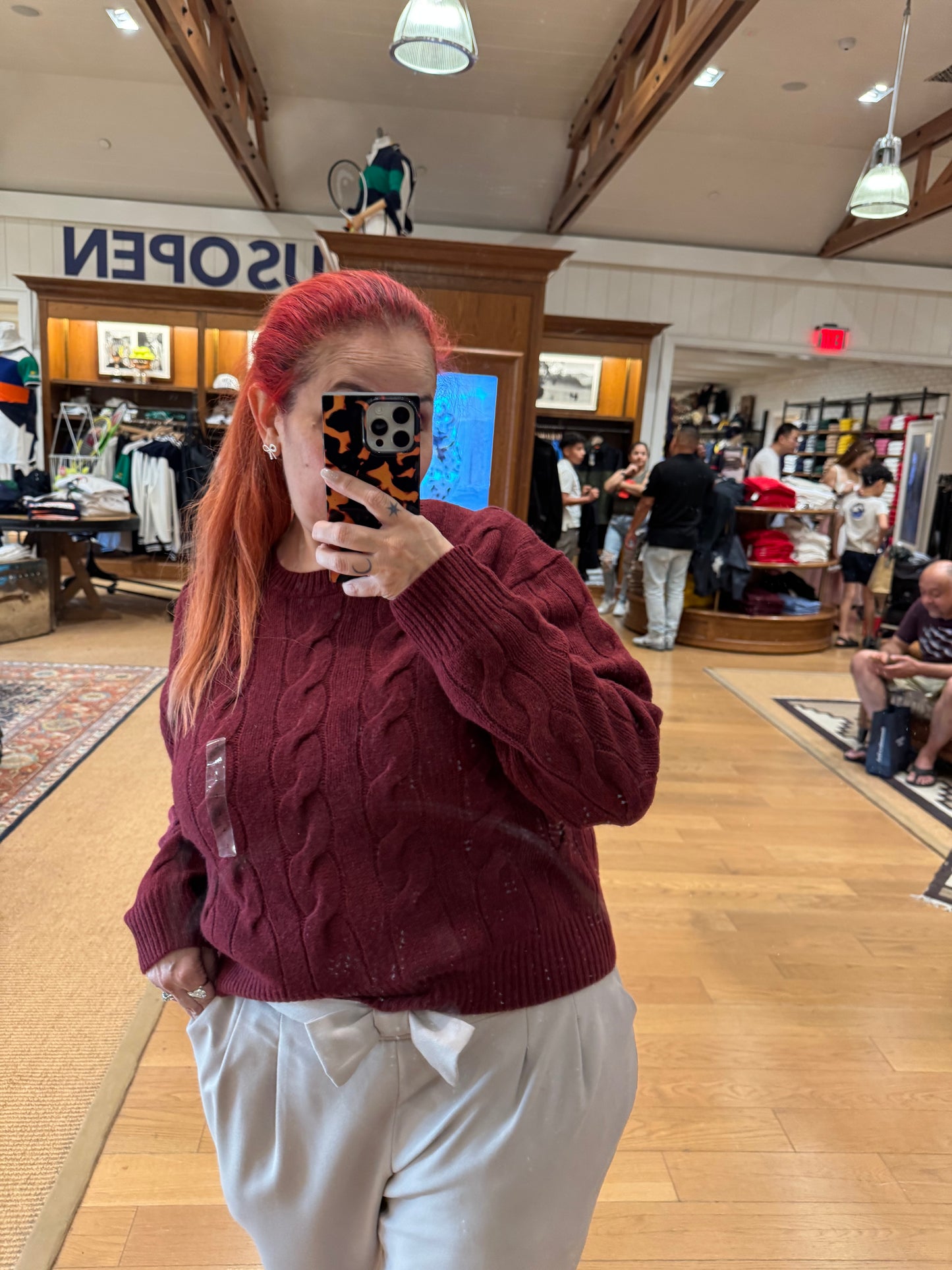 Ralph lauren yün+cashmere kazak