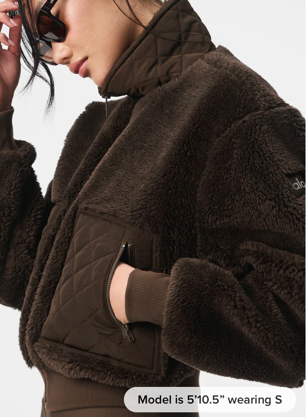 Sherpa Edge bomber jacket