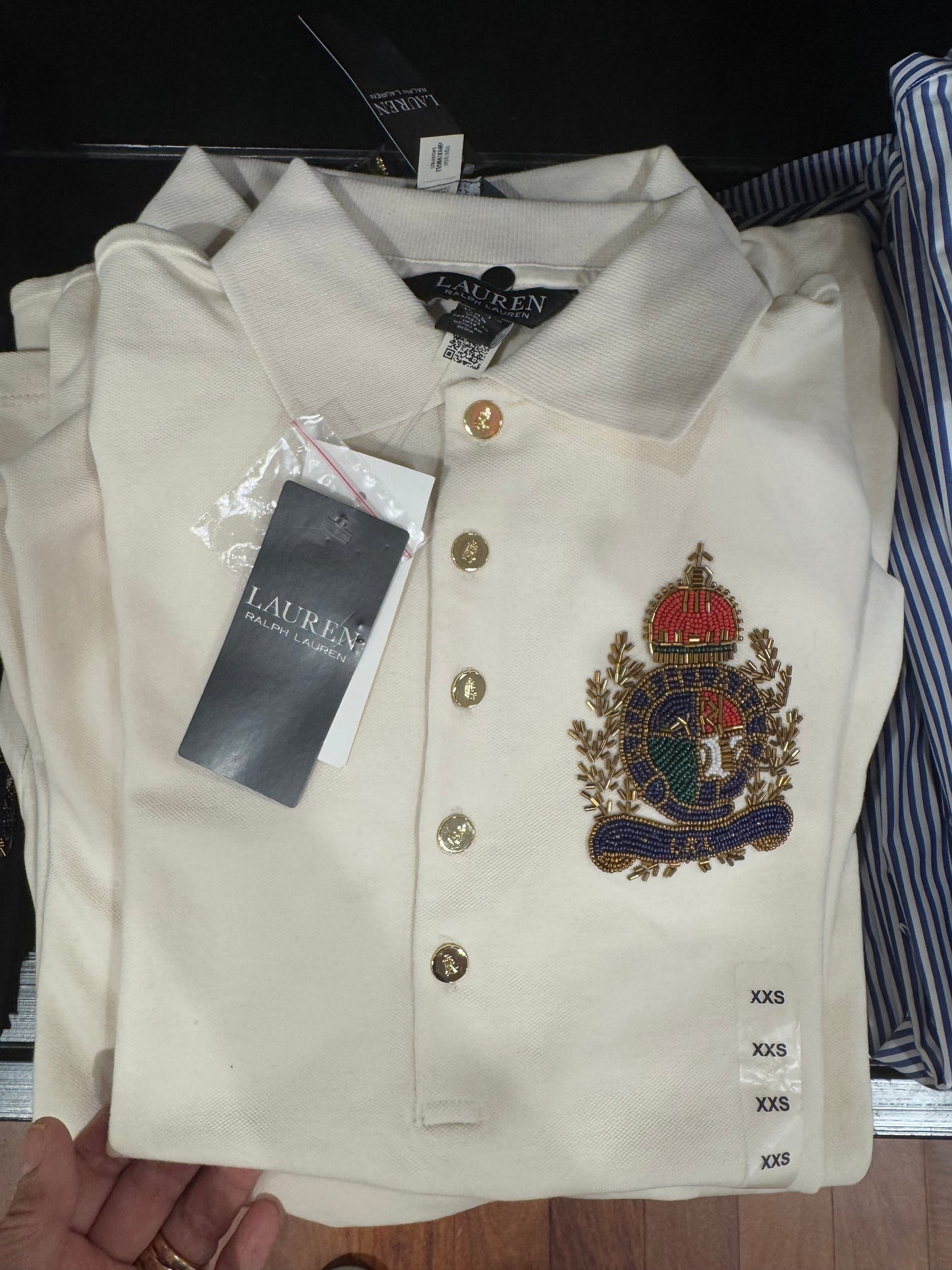 Ralph Lauren boncuk armalı Tshirt renkler➡️