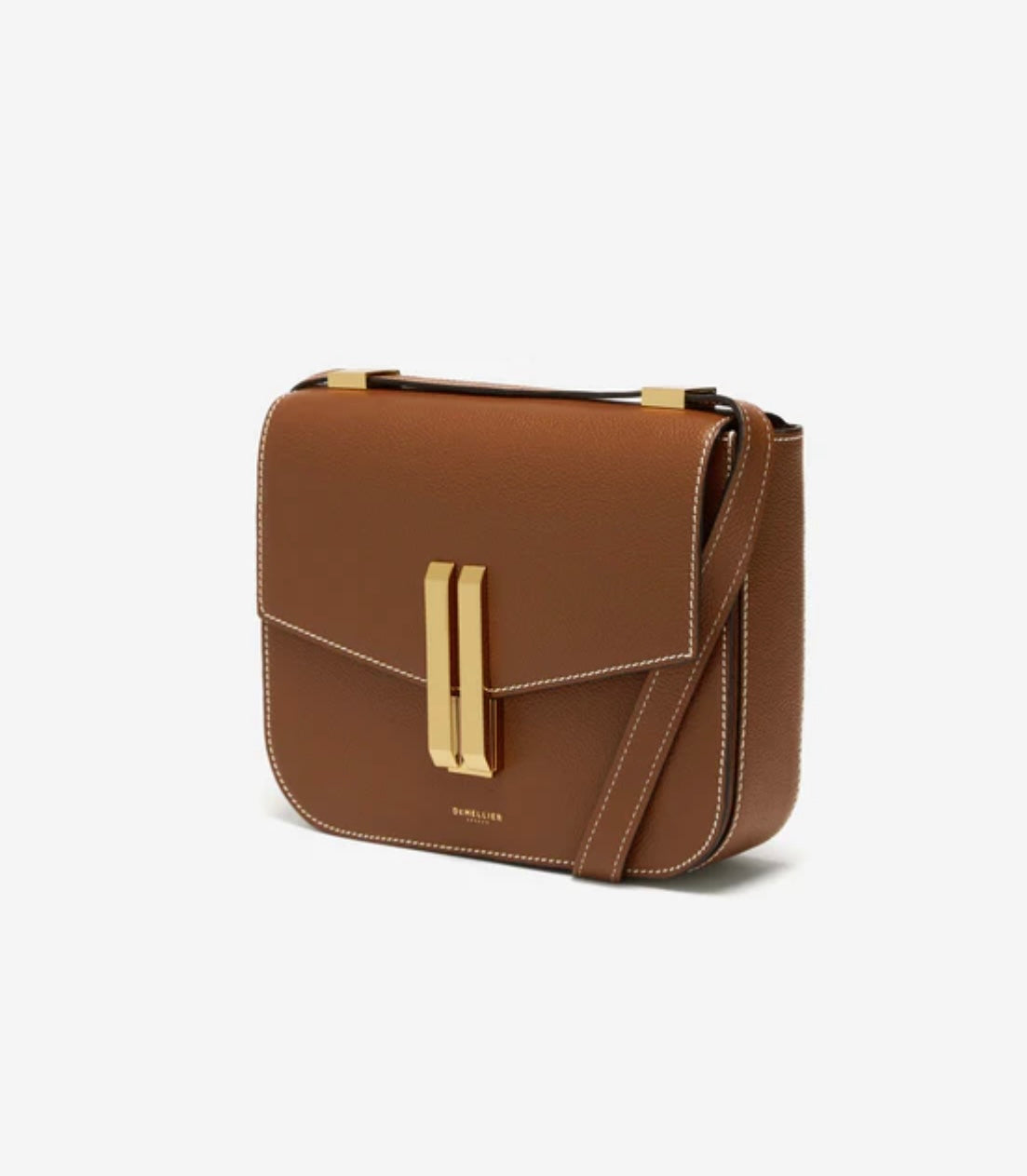 The Vancouver,
Tan Small Grain Ecru Stitching