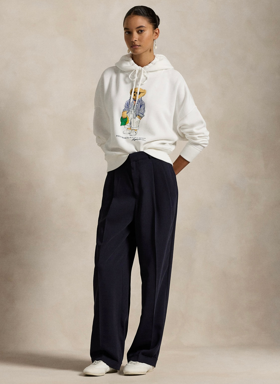 Polo Bear Fleece Hoodie