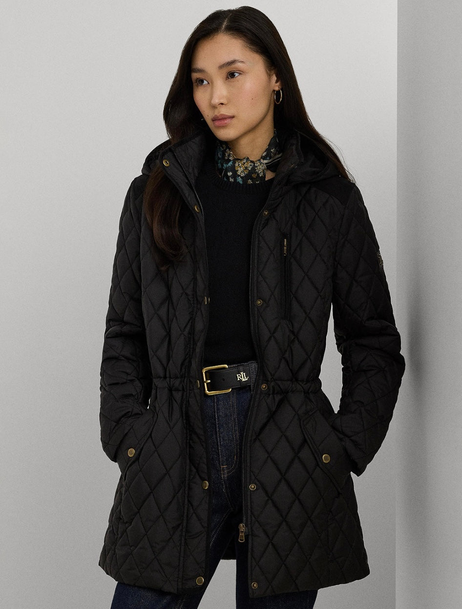 Women's Hooded Quilted Coat