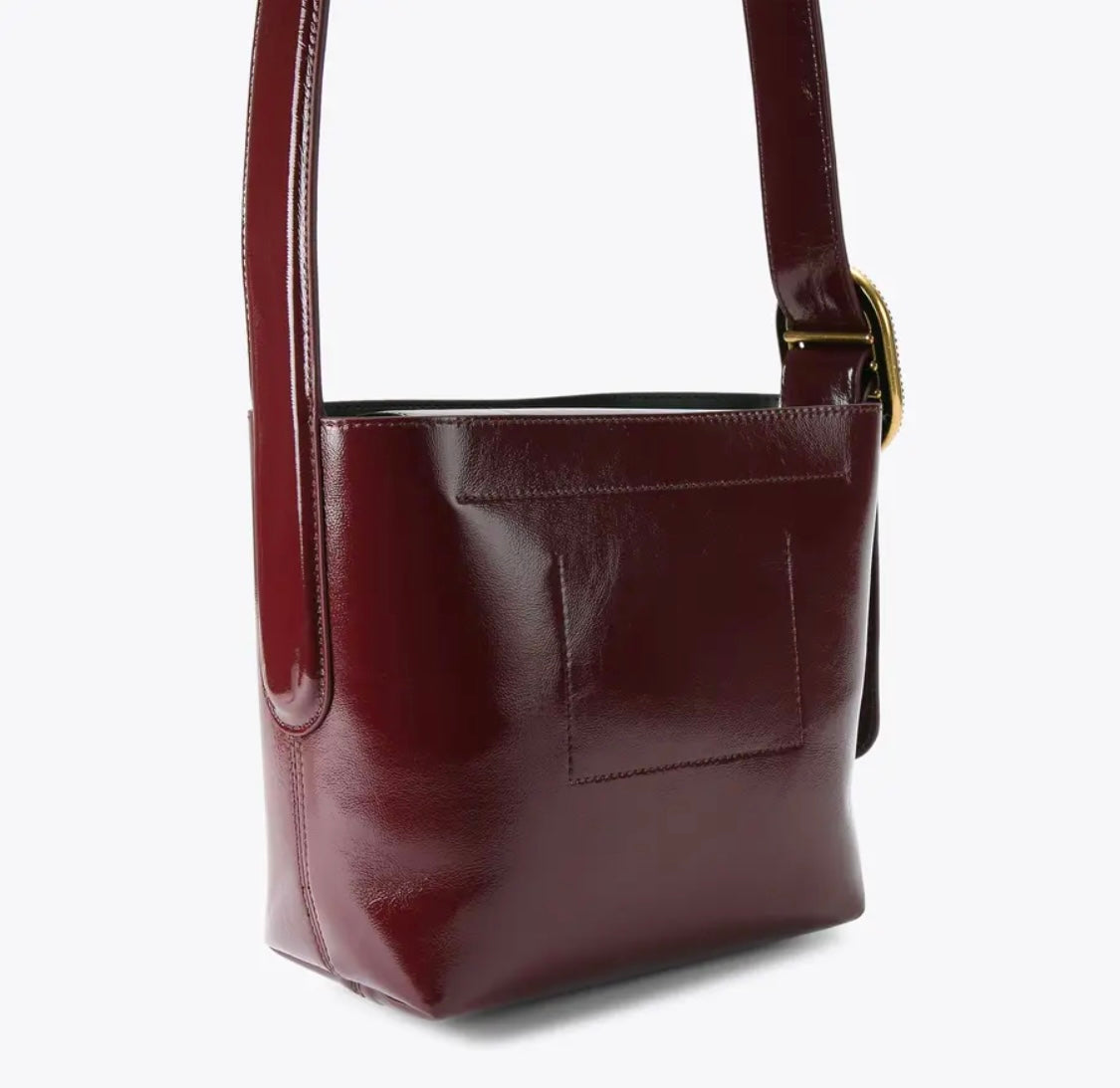 SMALL CHELSEA BUCKET BAG/WINE