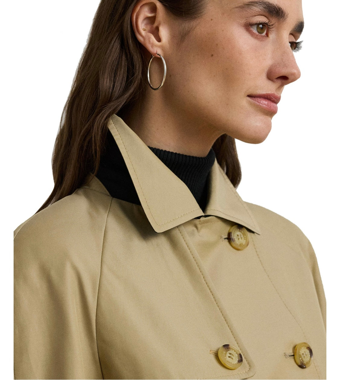 Ralph Lauren kısa trench coat