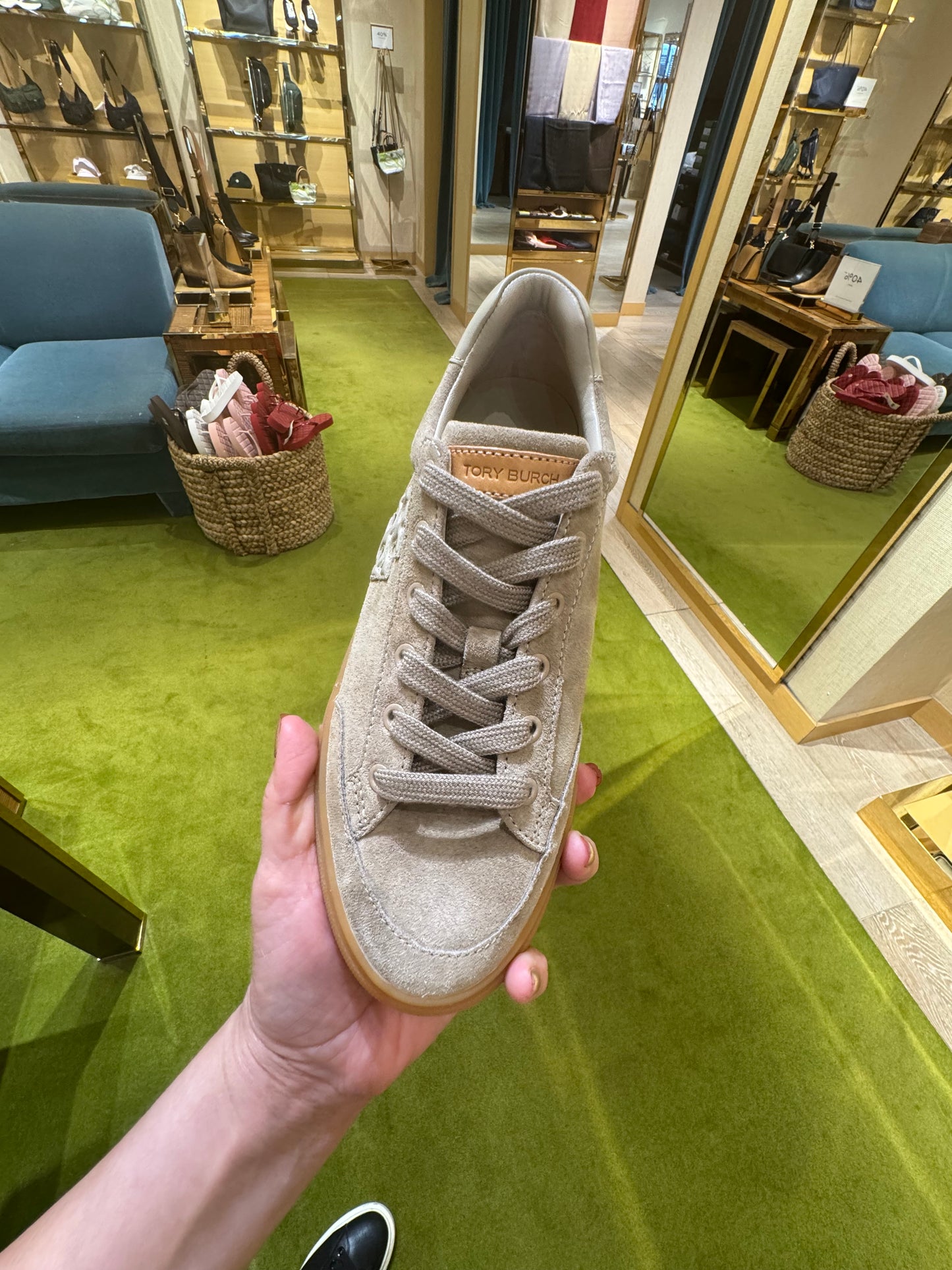 Tory Burch süet sneakers