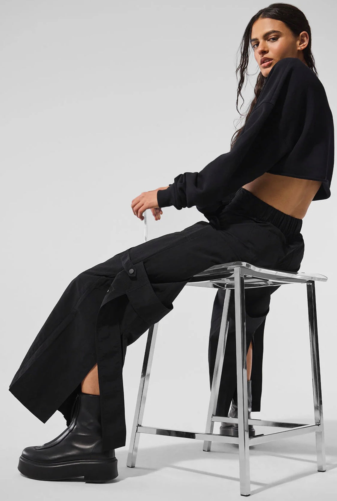 High-Waist Voyager Trouser