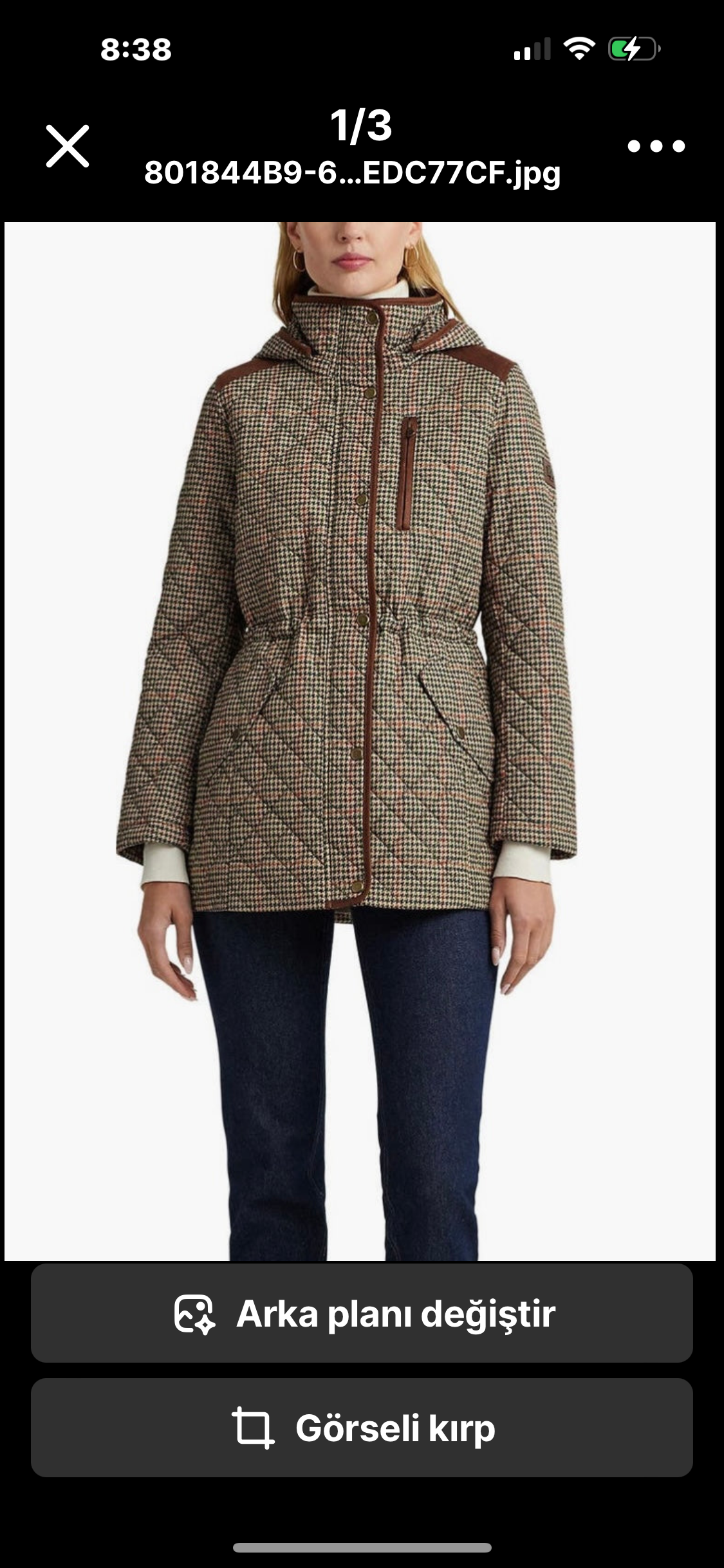 Women's Hooded Quilted Coat