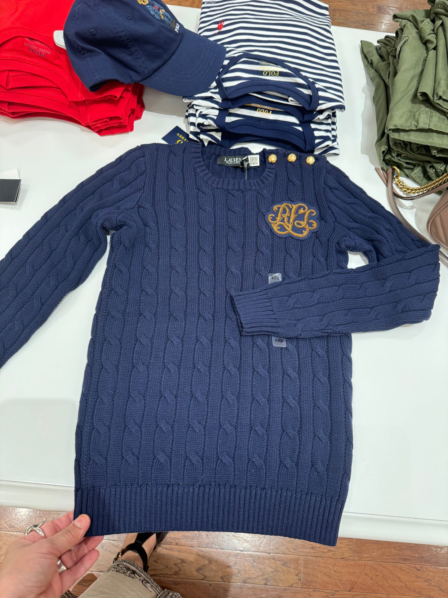 Ralph Lauren koton kazak