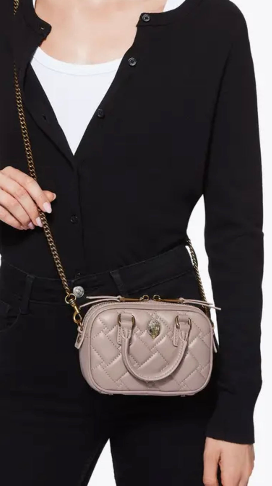 KURT GEIGER EXTRA SMALL KENSINGTON DUFFLE BAG