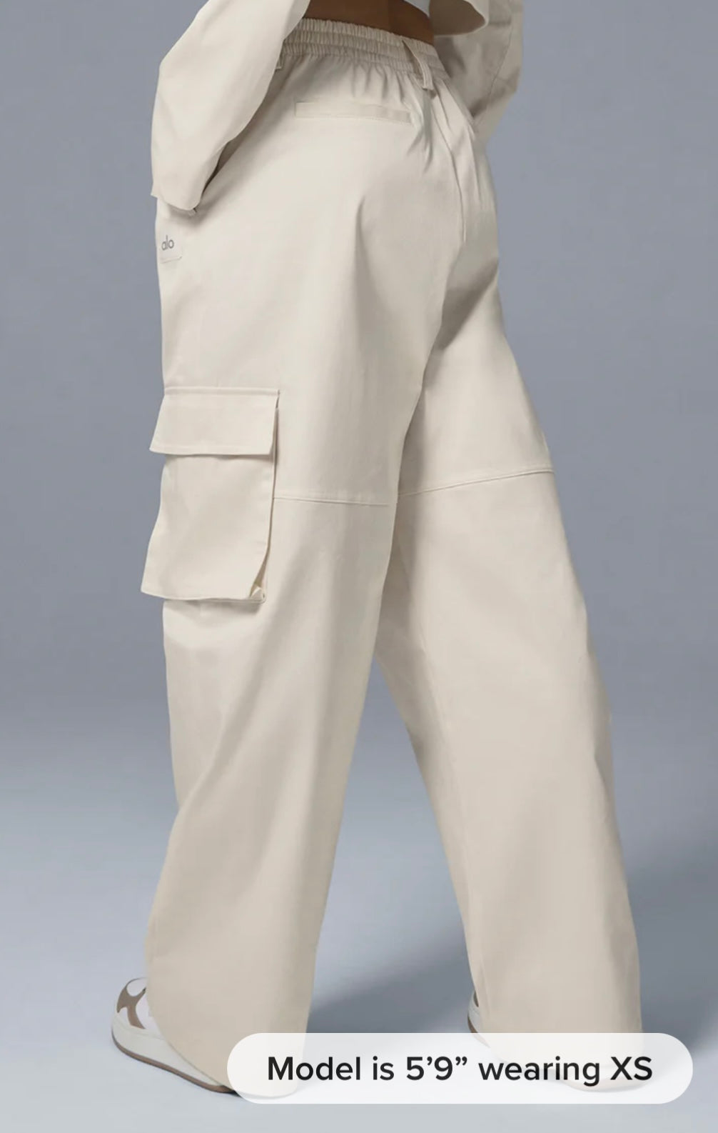 High-Waist Night Out Cargo Trouser