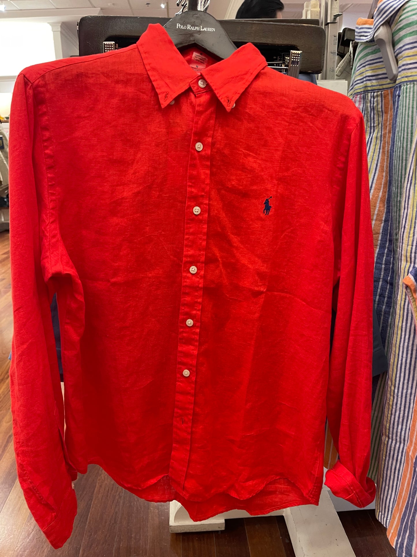 Ralph Lauren Erkek Keten Gomlek
