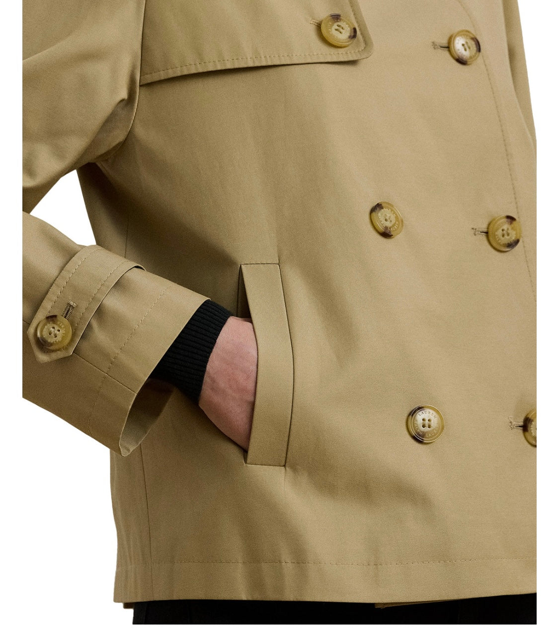Ralph Lauren kısa trench coat