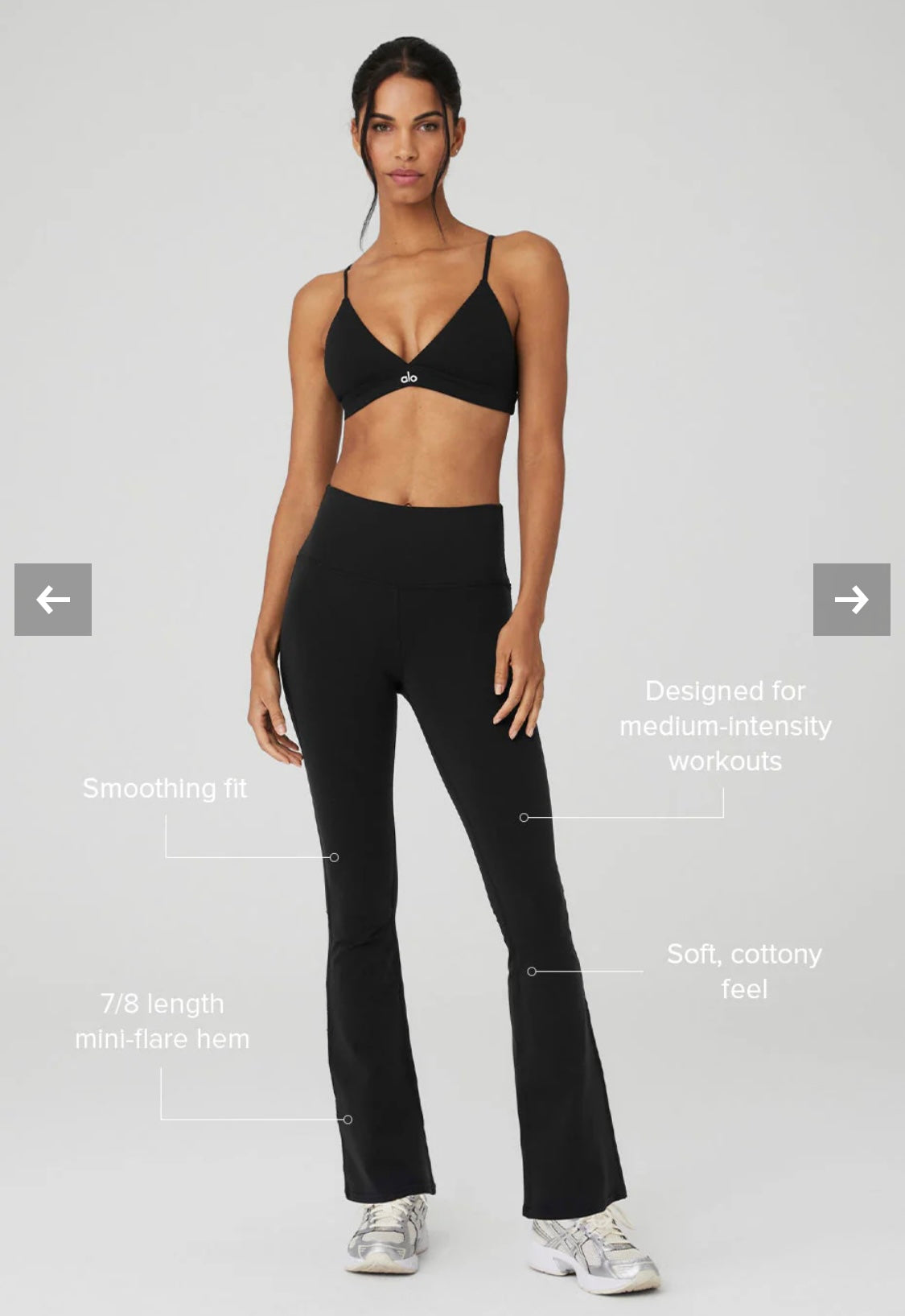 Airbrush High-Waist 7/8 Bootcut Legging