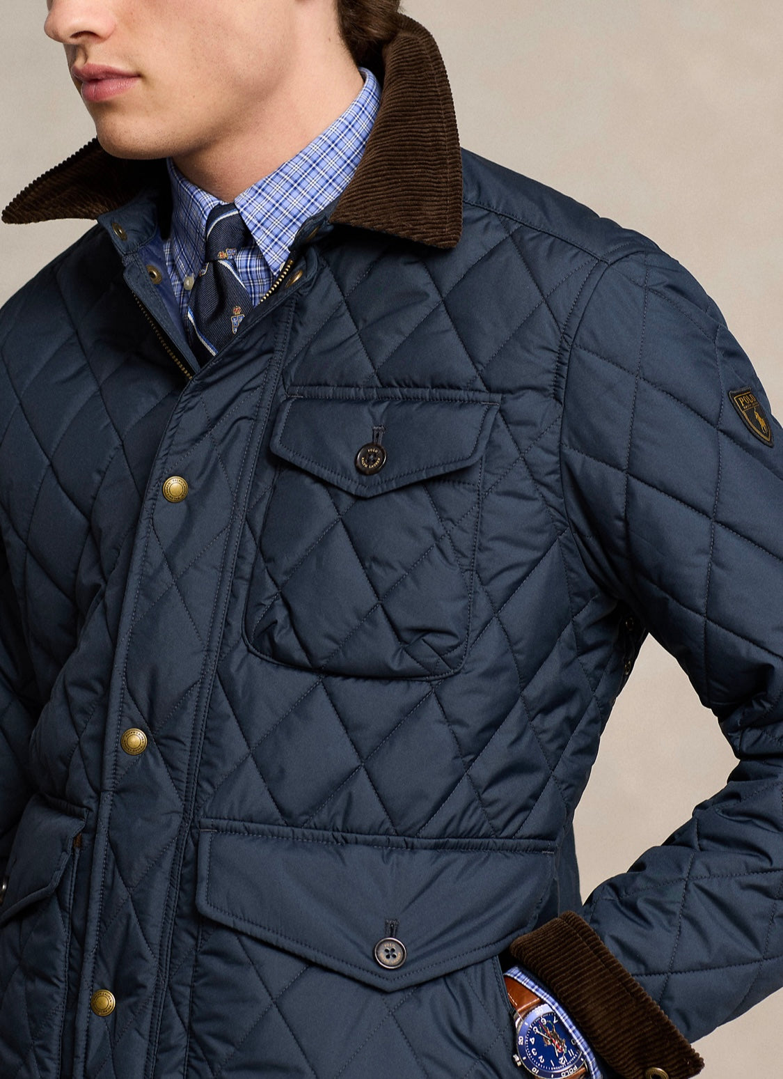 Ralph Lauren kapitone mont