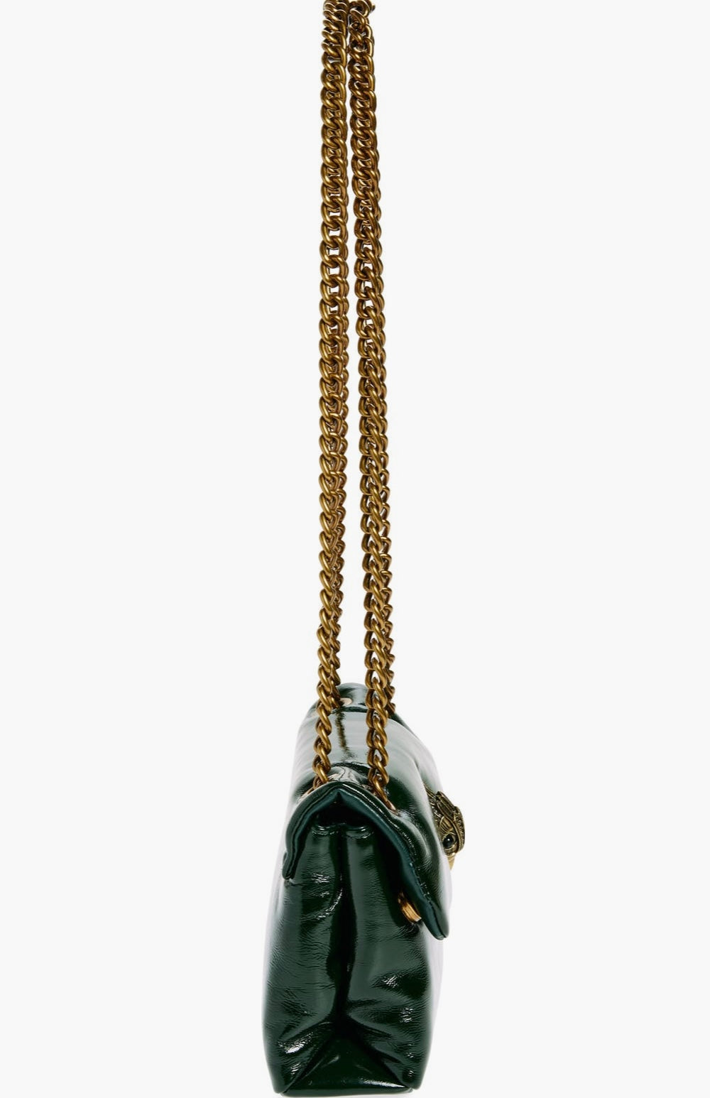 Kurt Geiger mini kensington leather bag/Open Green