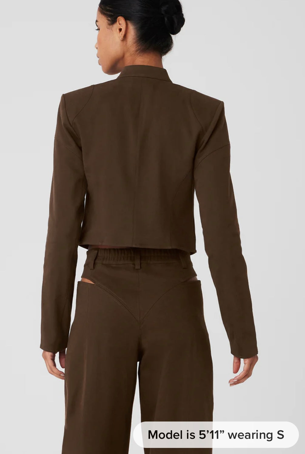 Cropped Full Throttle Moto Jacket