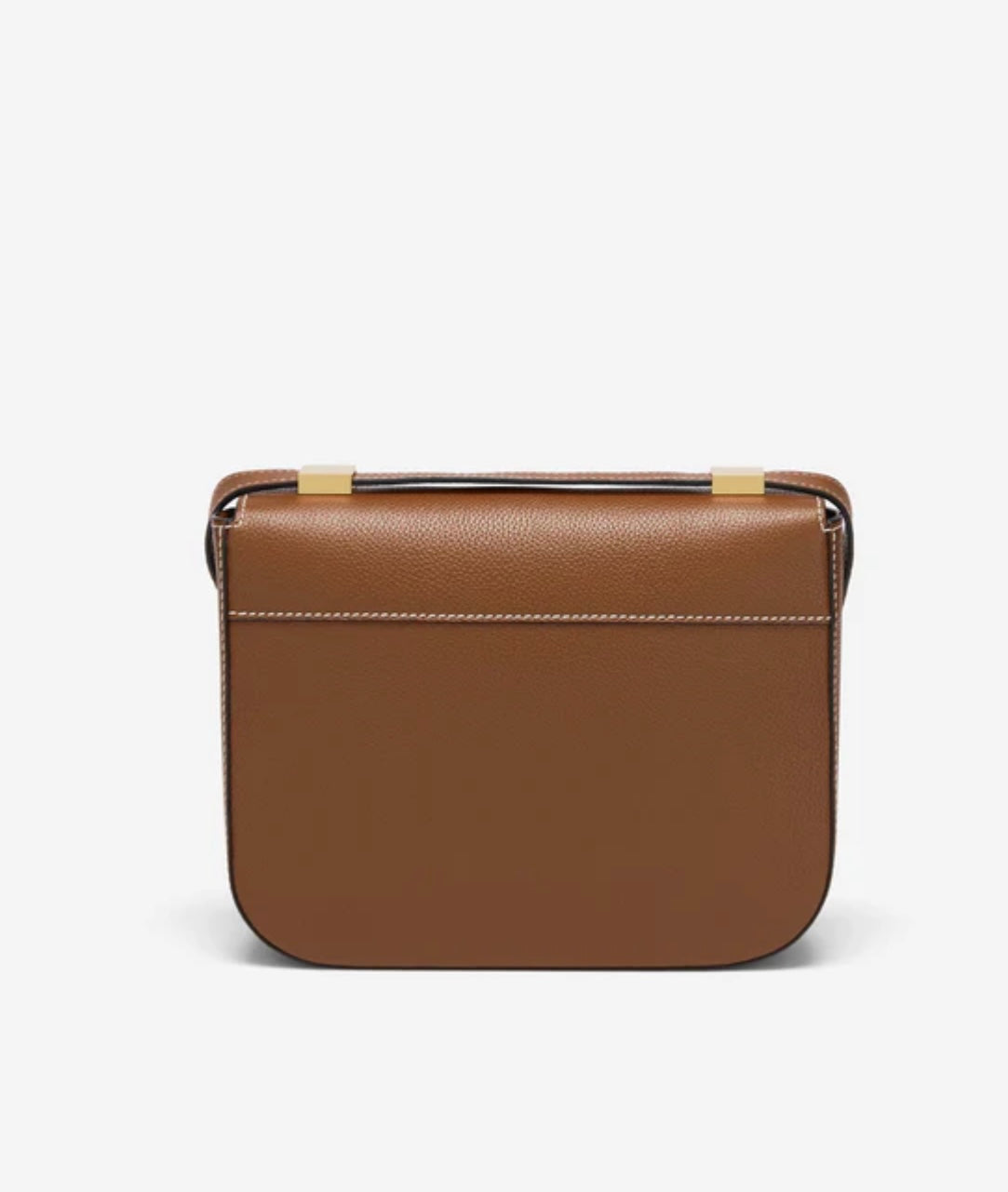 The Vancouver,
Tan Small Grain Ecru Stitching