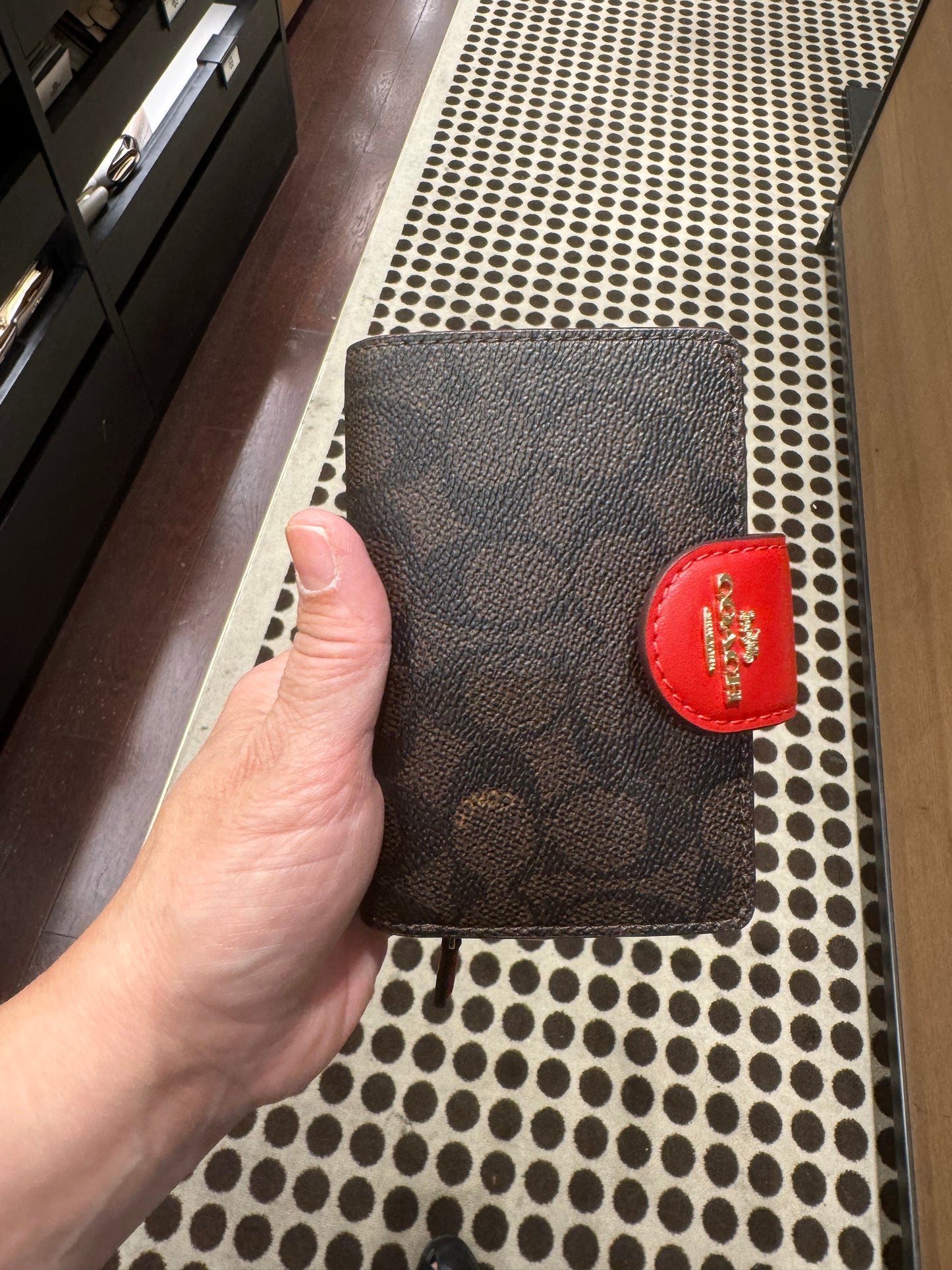 Coach mini cüzdan