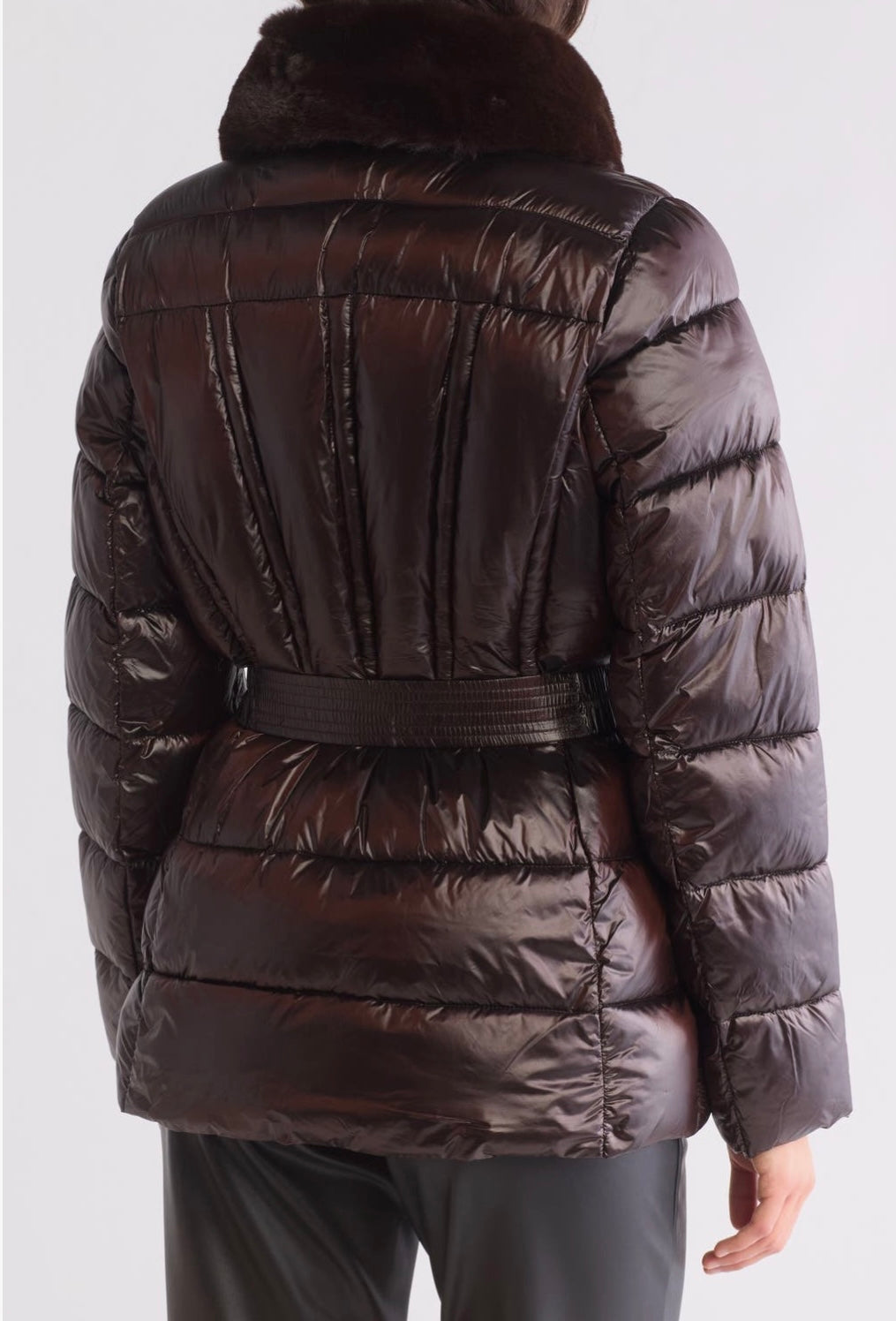 Michael kors faux fur puffer jacket