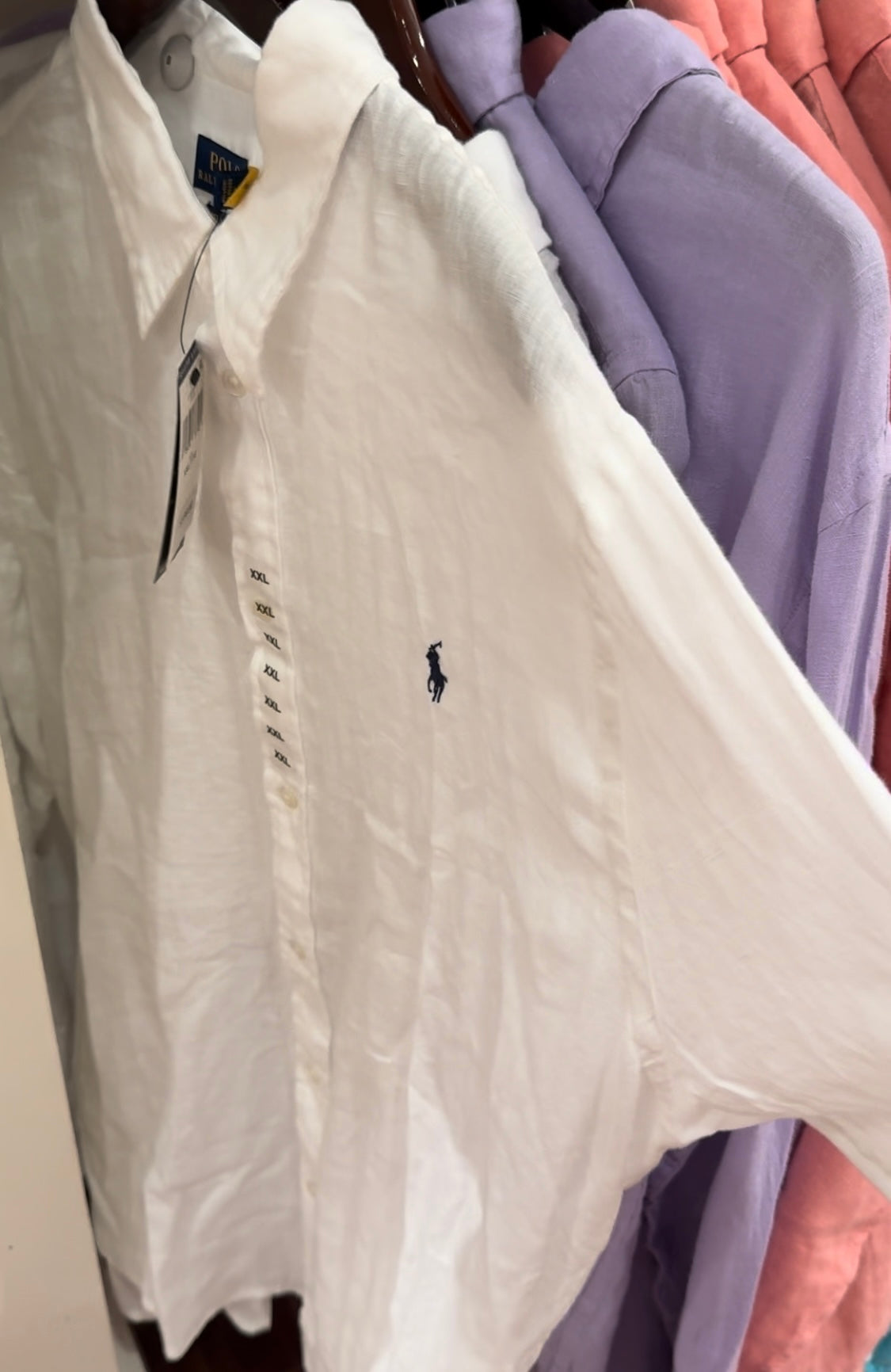 Ralph lauren bayan keten gömlek