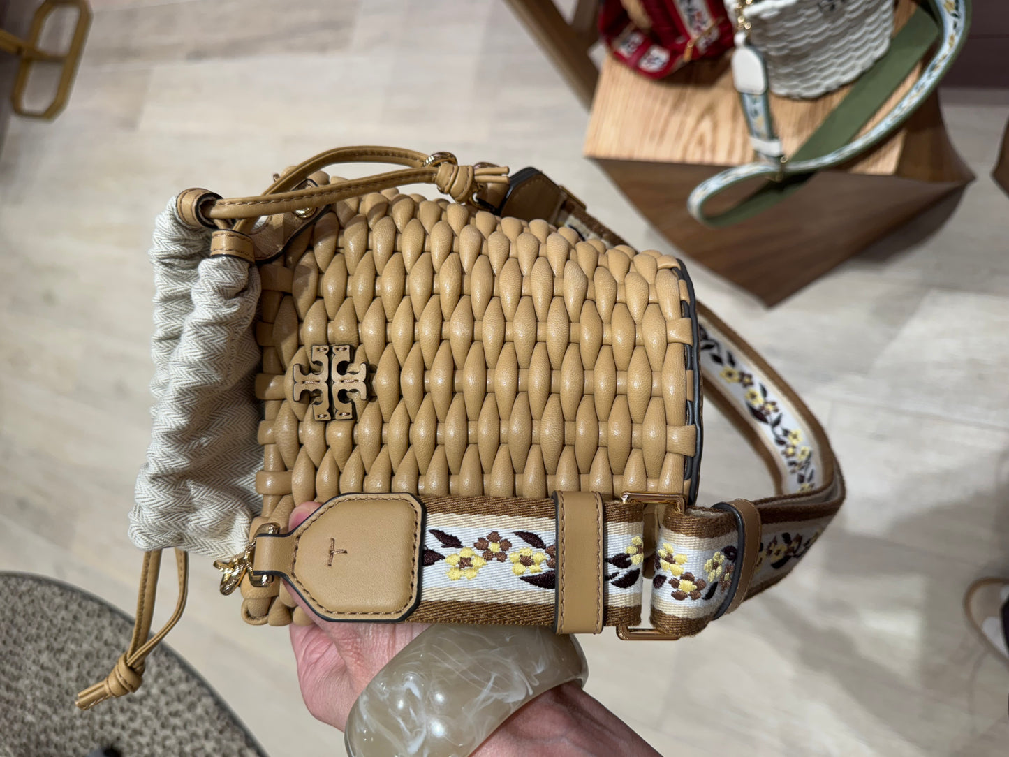 Mini bucket bag