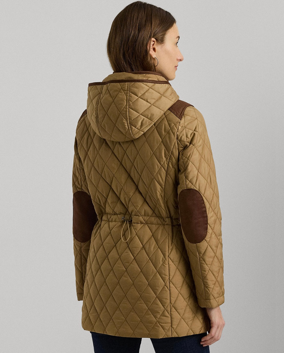 Women's Hooded Quilted Coat