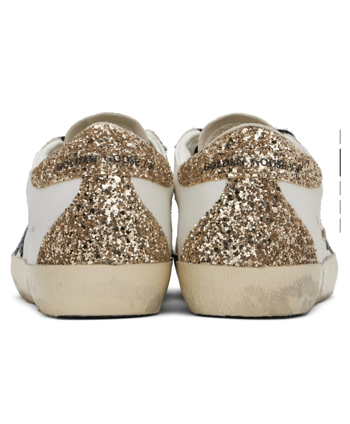 White& Beige super star classic