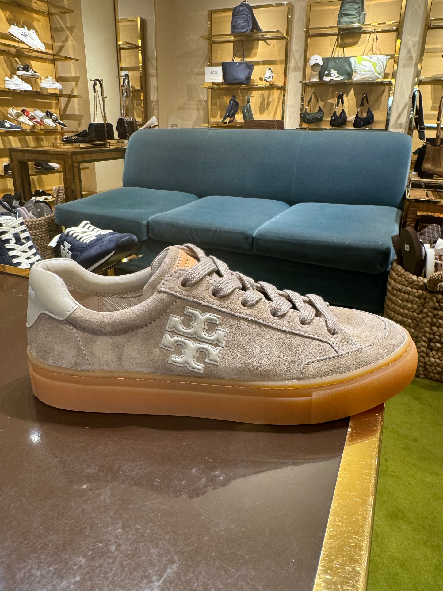Tory Burch süet sneakers