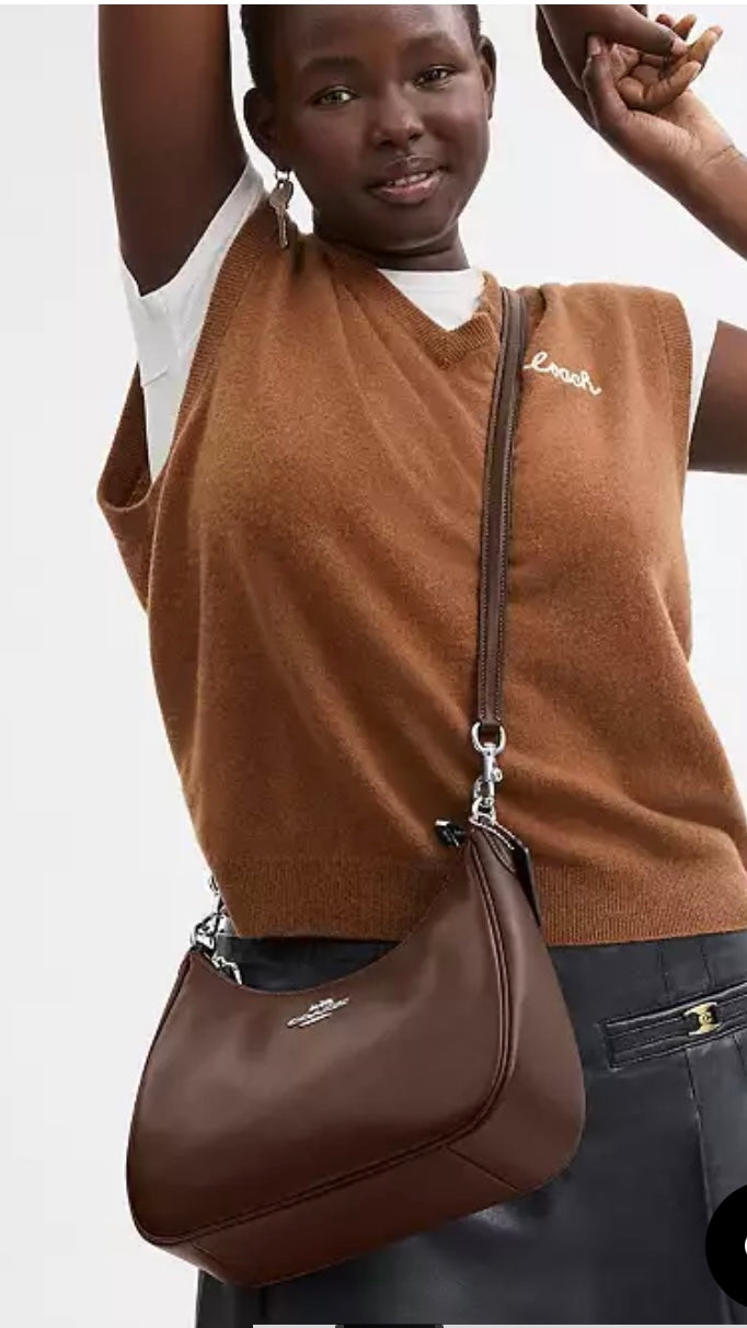 Teri Hobo Bag Düz Renkler➡️