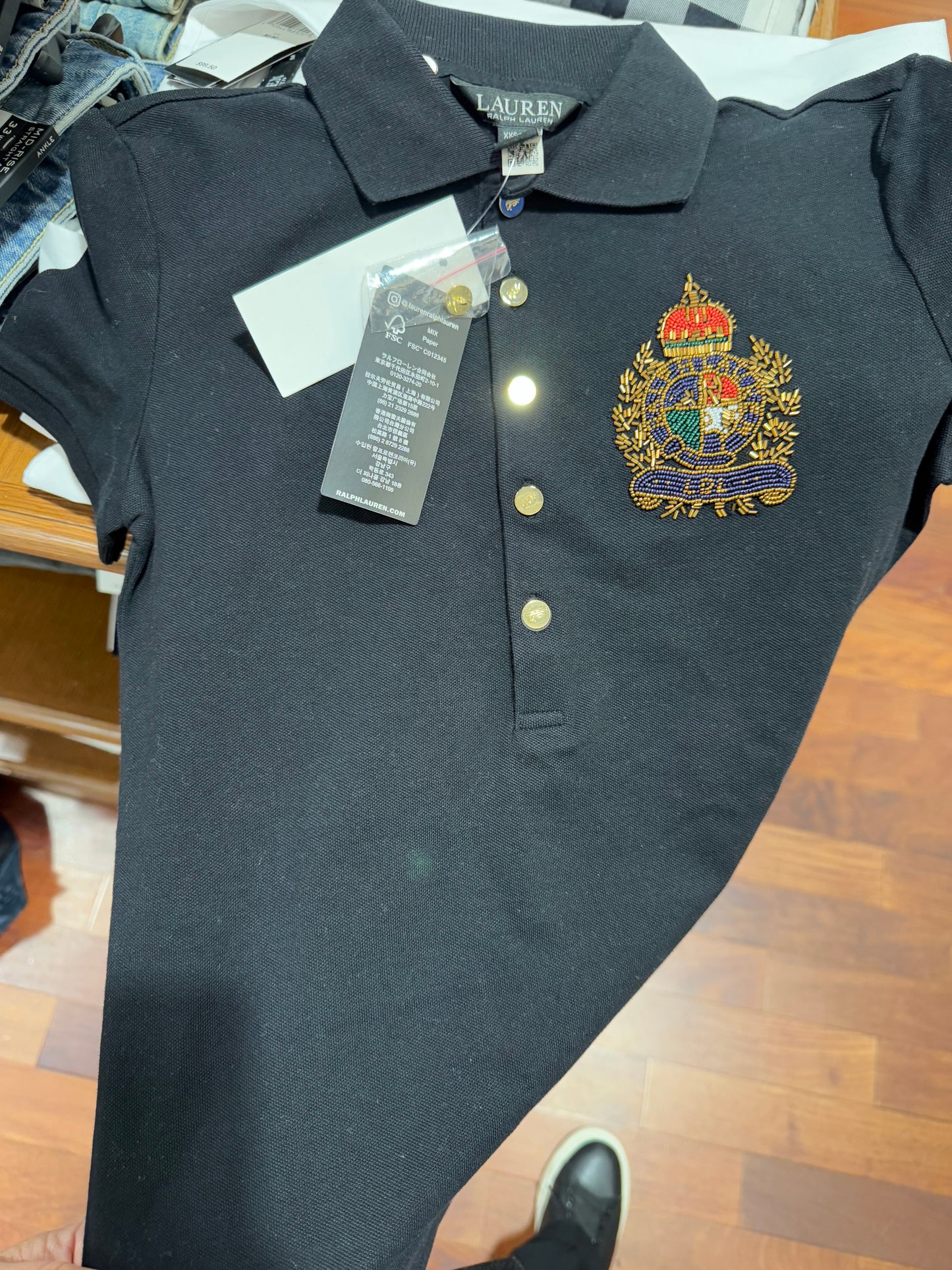 Ralph Lauren boncuk armalı Tshirt renkler➡️