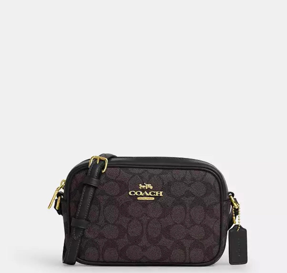 Mini Jamie Camera Bag In Signature Canvas