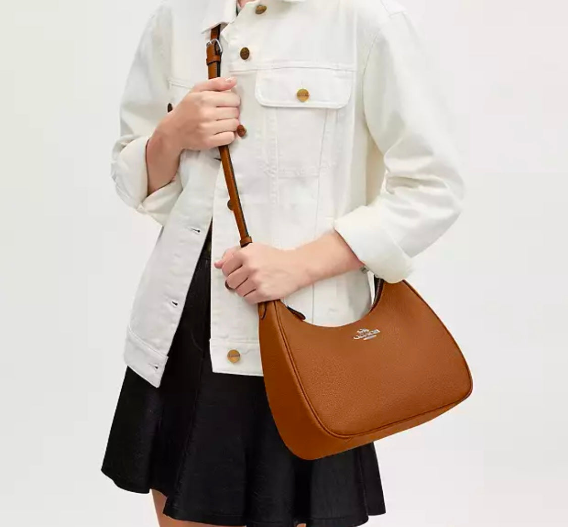 Teri Hobo Bag Düz Renkler➡️