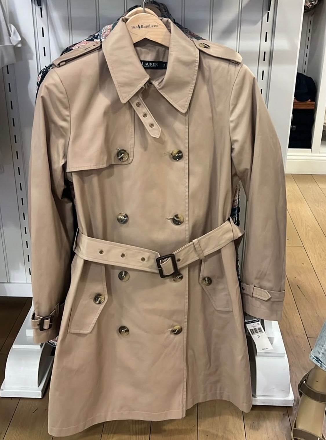 Ralph lauren trench coat