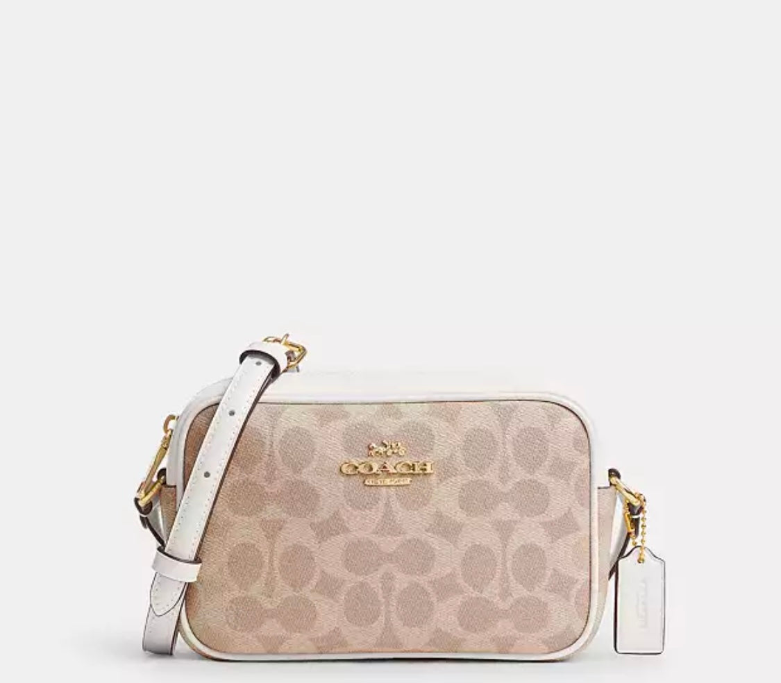 Mini Jamie Camera Bag In Signature Canvas
