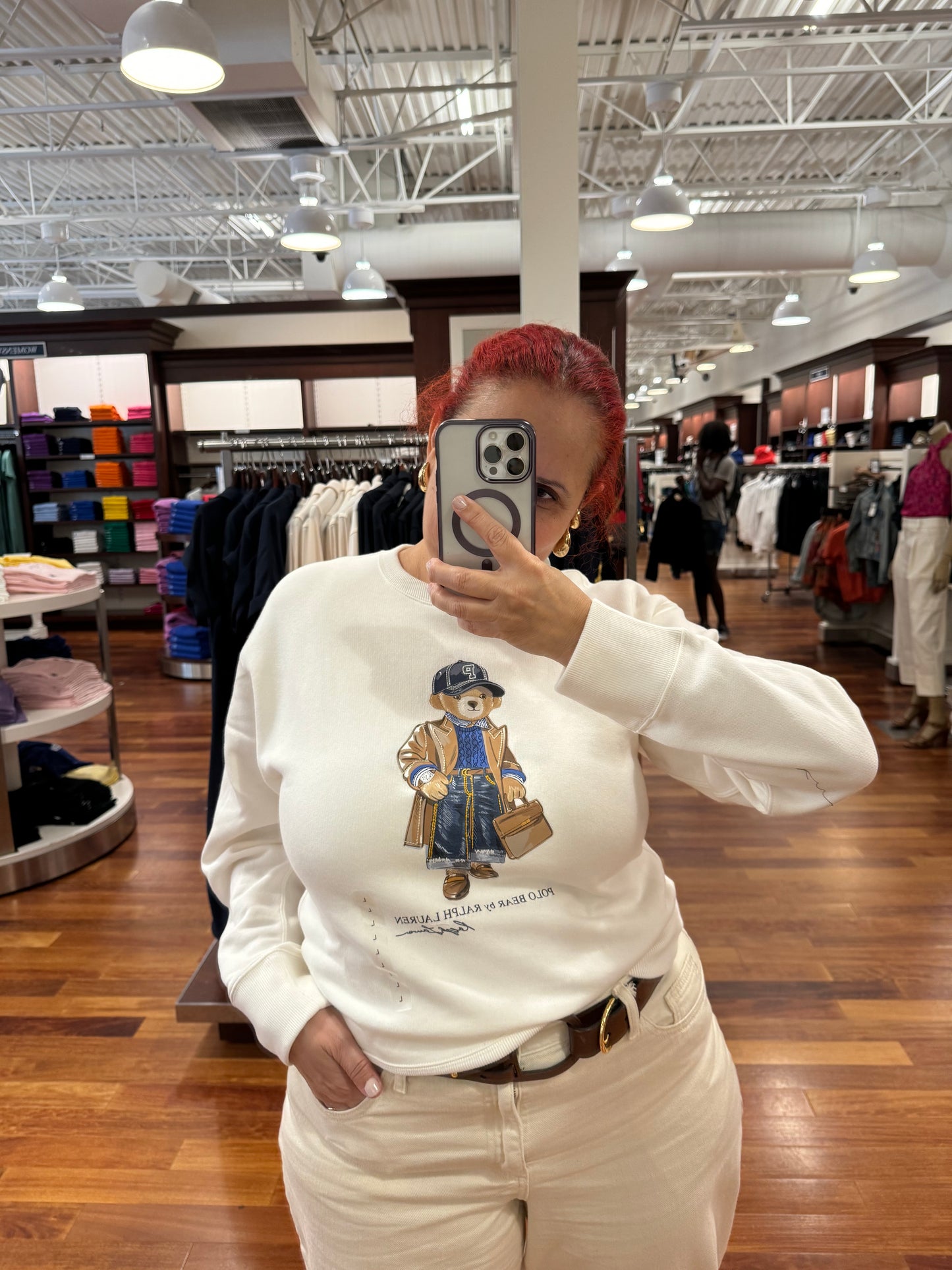 Ayıcıklı sweatshirt