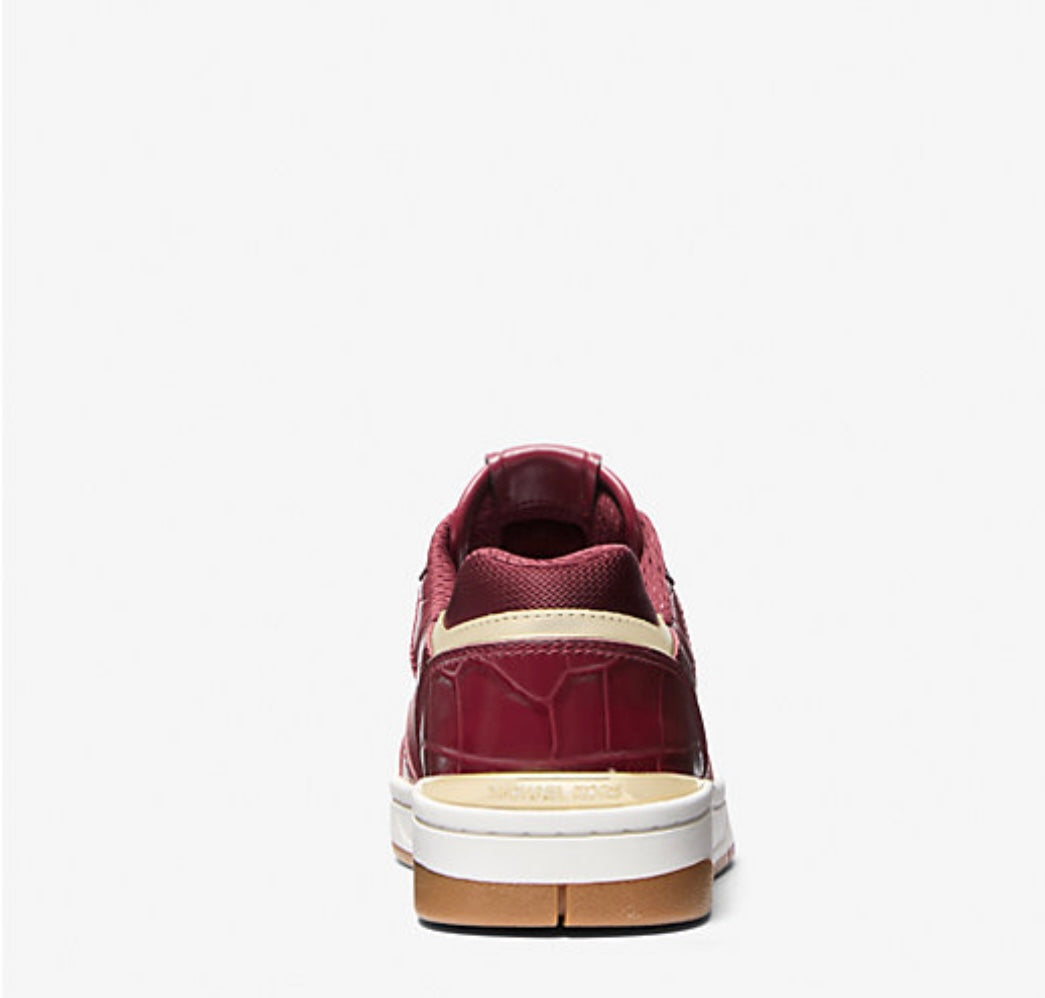 Rebel Leather Sneaker/Deep Red/Michael Kors