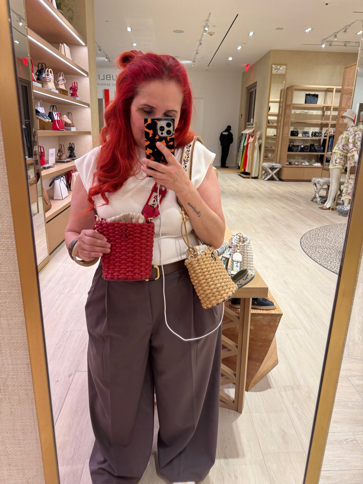 Mini bucket bag