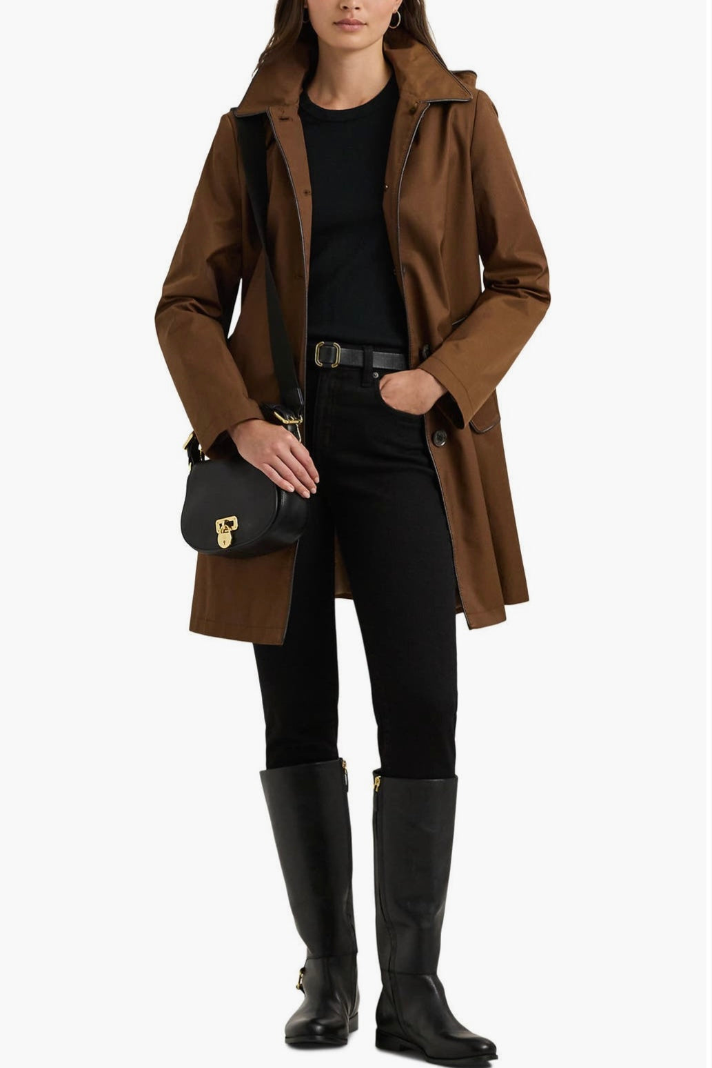 Ralph Lauren trench coat Terracotta