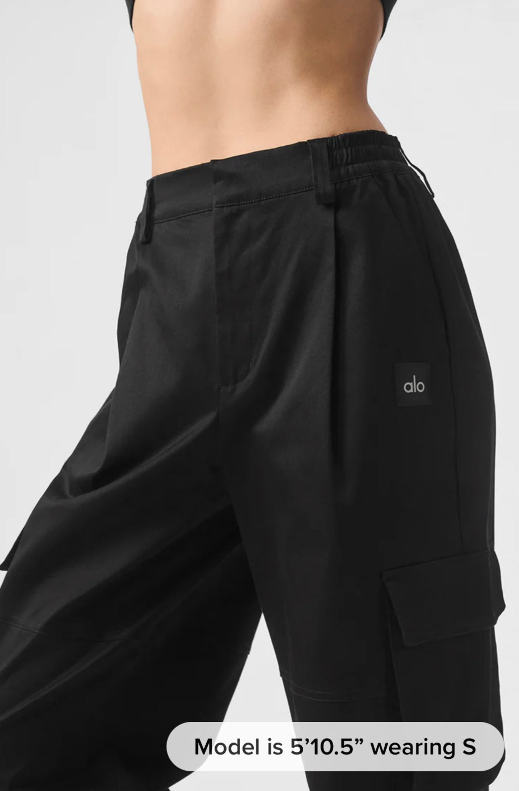 High-Waist Night Out Cargo Trouser