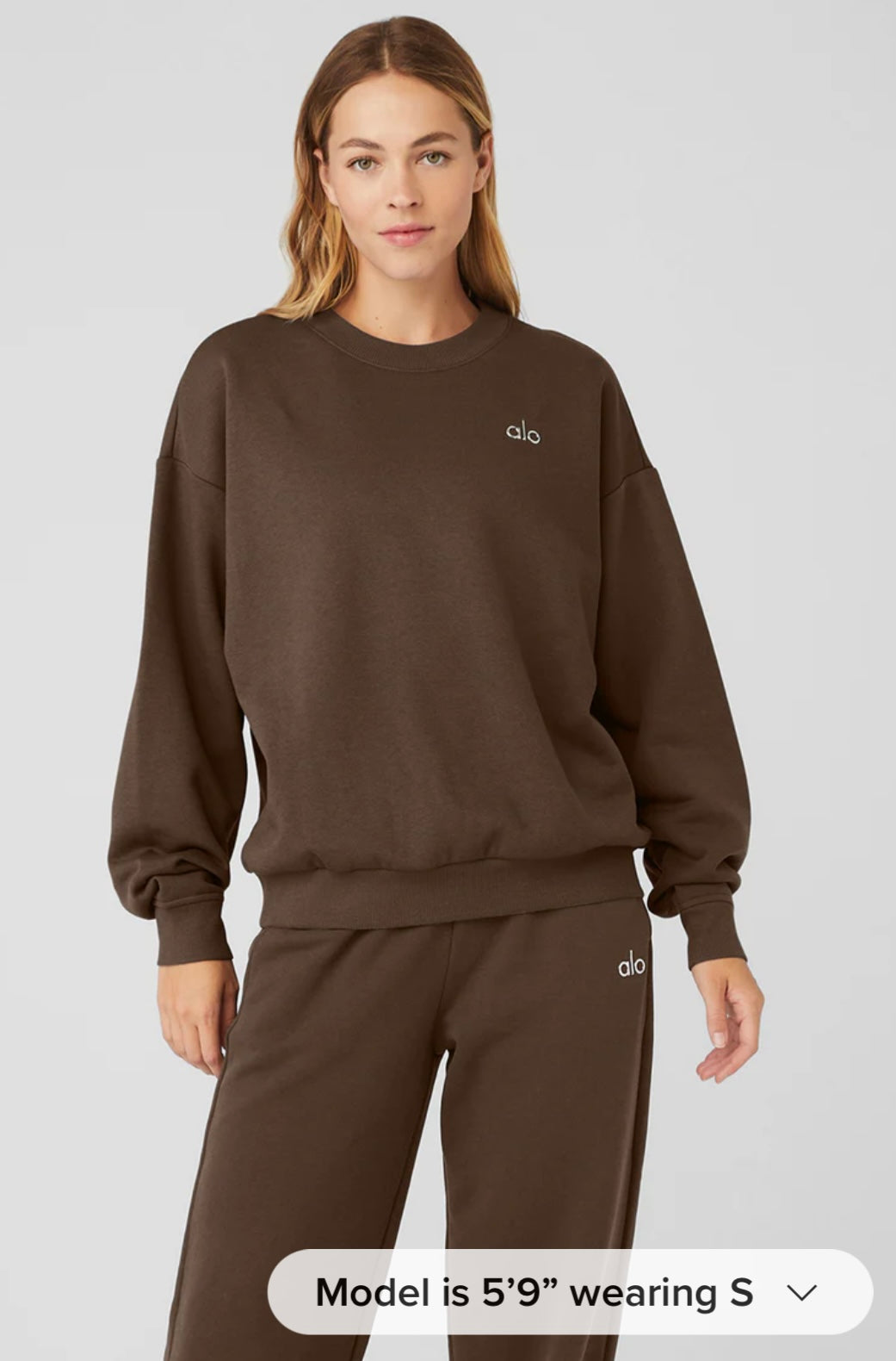Alo Accolade Crew Neck Pullover