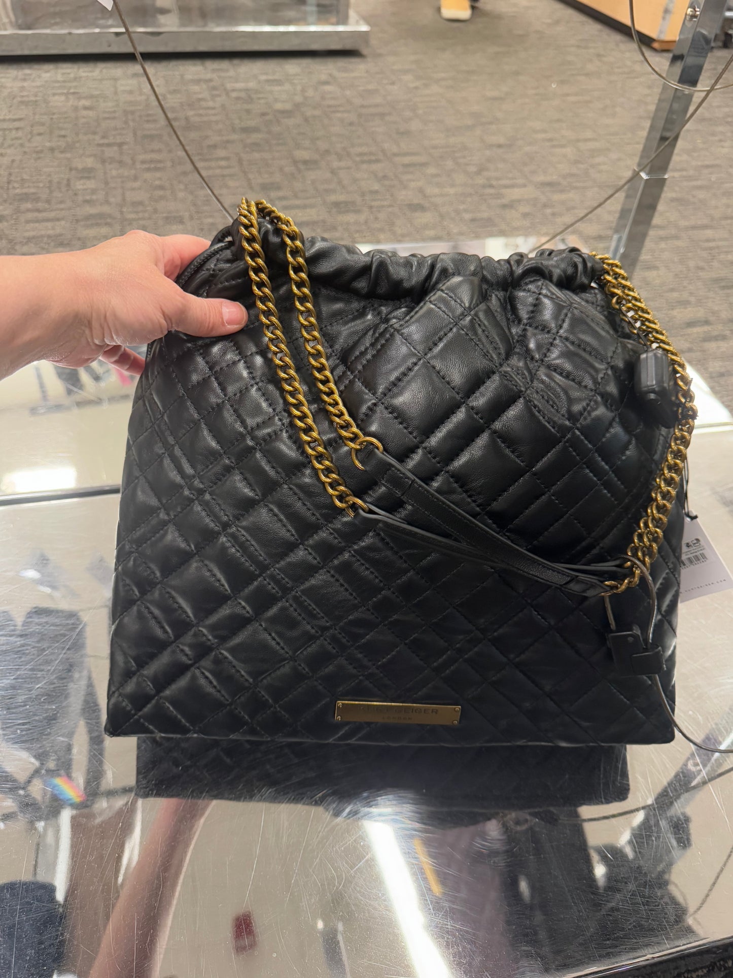 Brixton Drawstring Quilted Shoulder bag